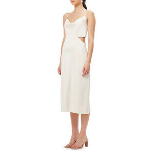 ELLIATT women's Bridal Edit Summer Cutout Dress size S pearl color $ 269
